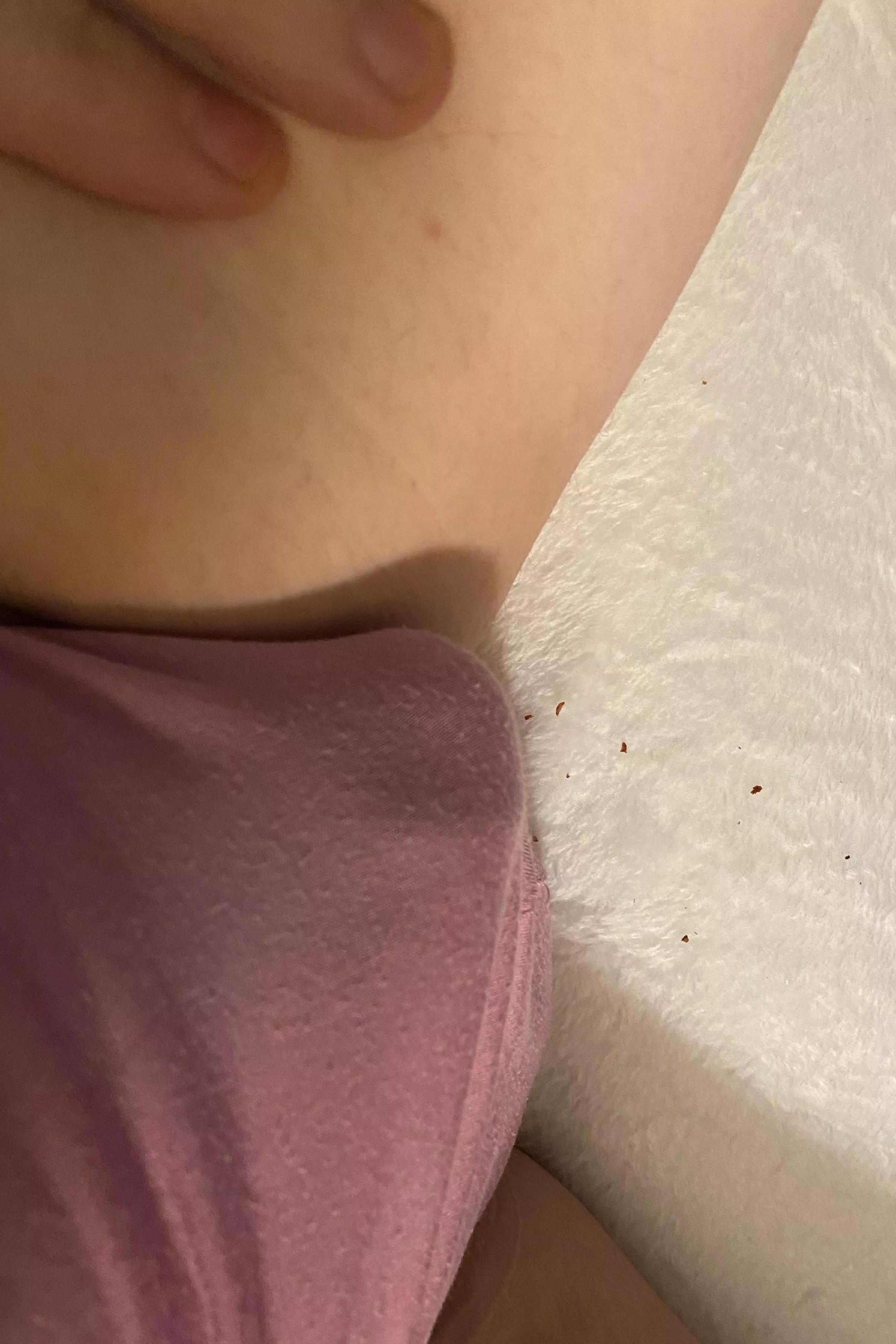 In my comfy panties, wishing…