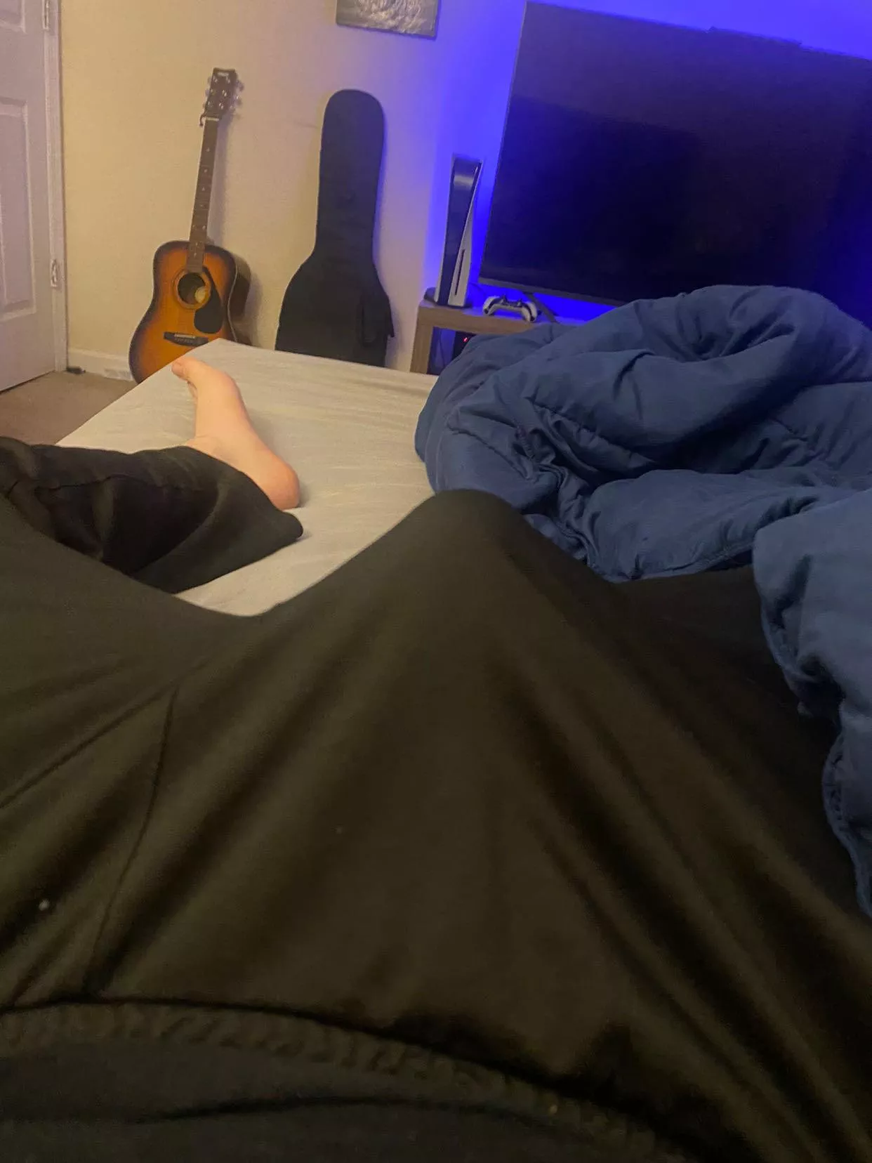 Is there something in my pocket, or am I just happy to see you?