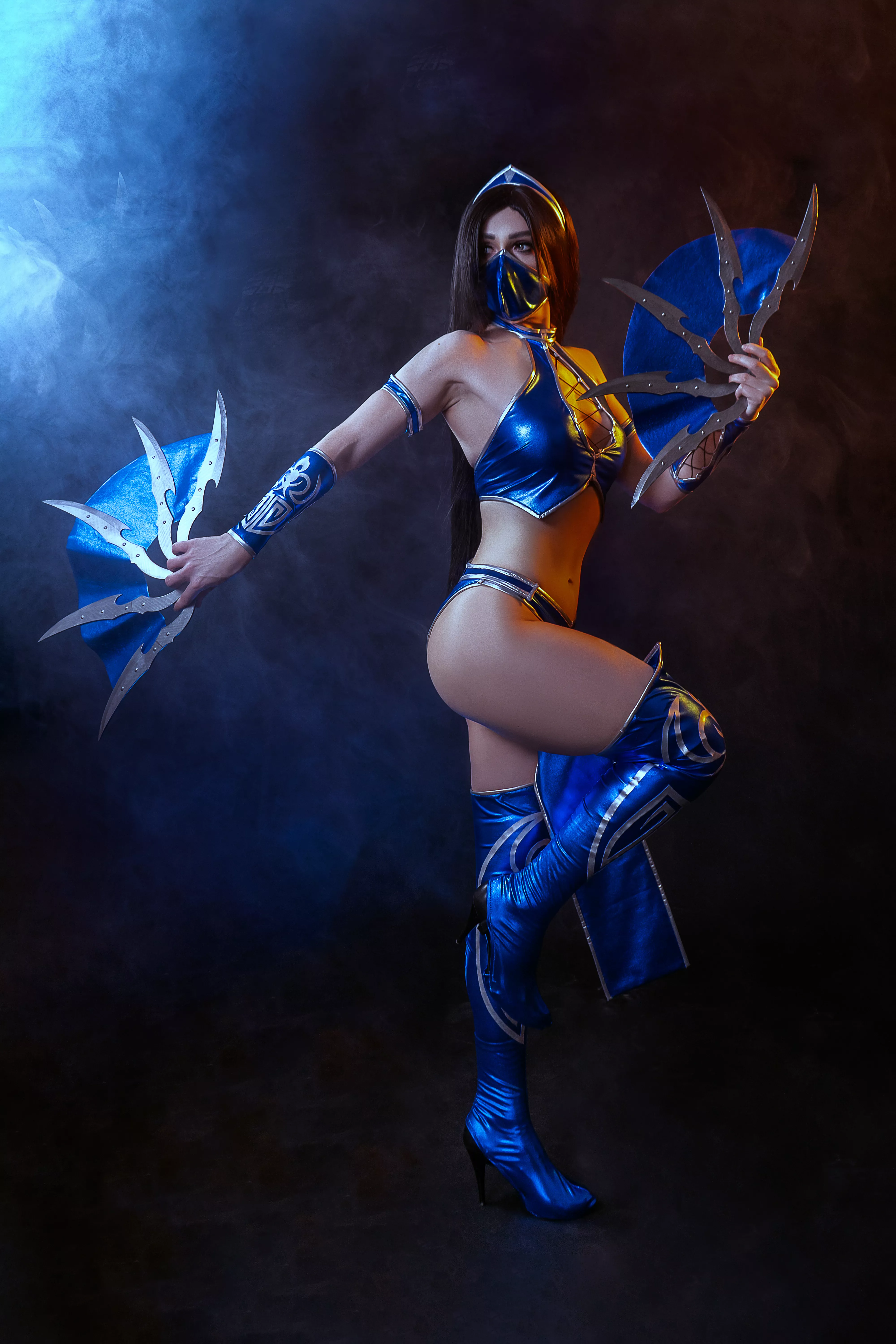 Kitana Mortal Kombat 9 cosplay by me