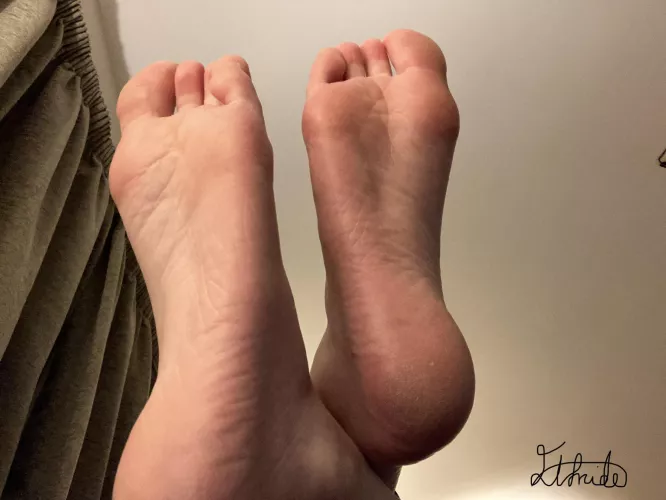 Like my soles close up?