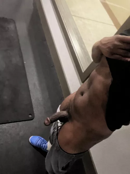 Little flash at the gym