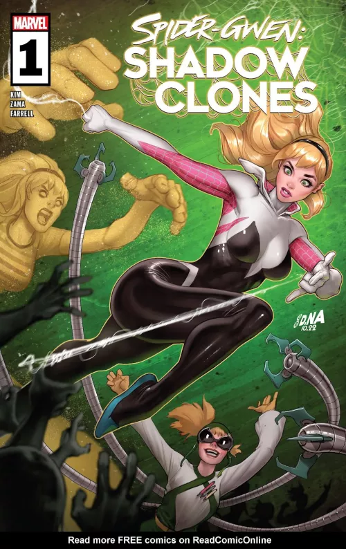 Spider-Gwen has some spectacular curves [Spider-Gwen: Shadow Clones #1]