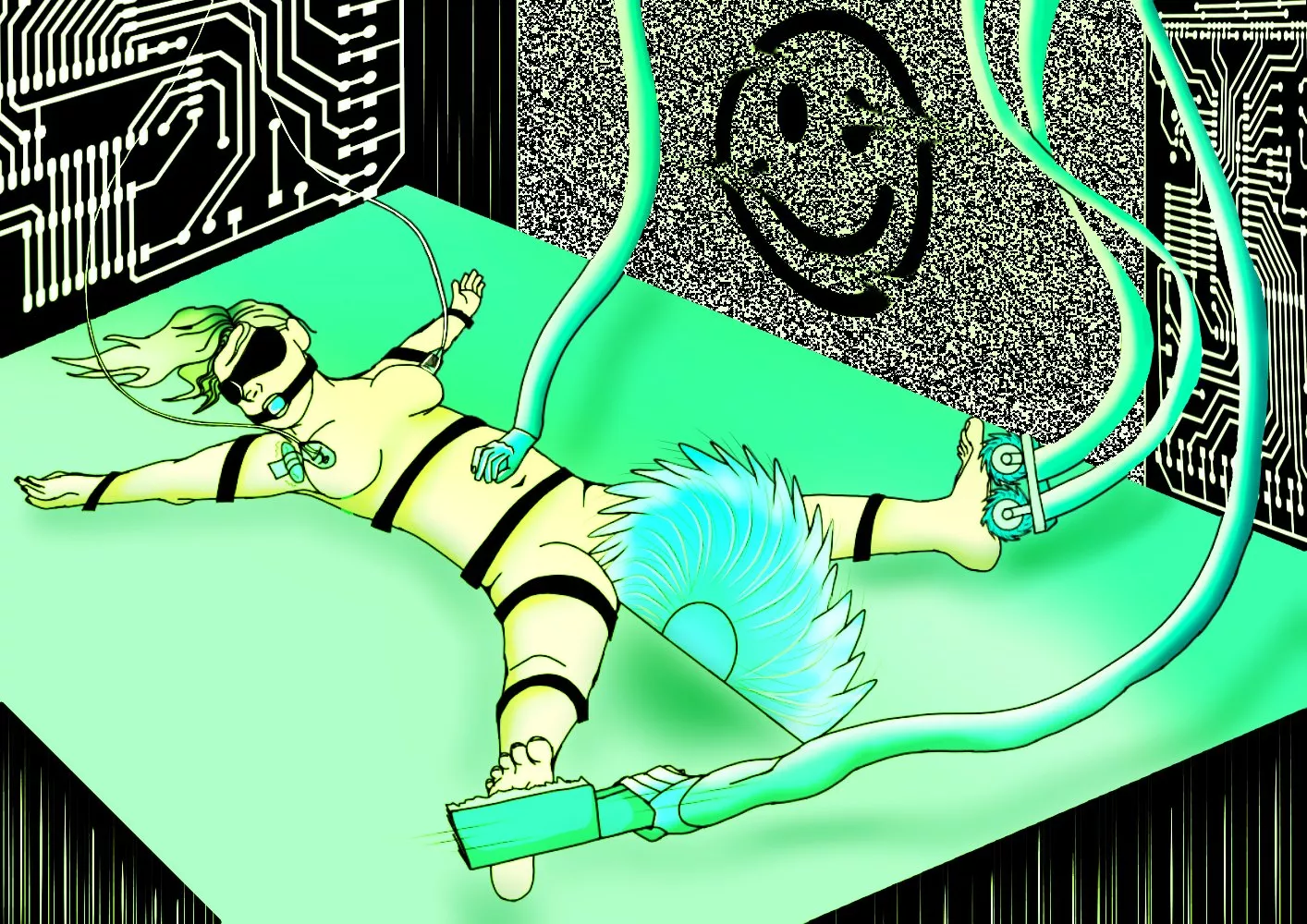 The smile treatment! Commissions are open if interested!