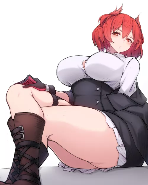 Thicc Fiammetta [Arknights] (Rikuguma)