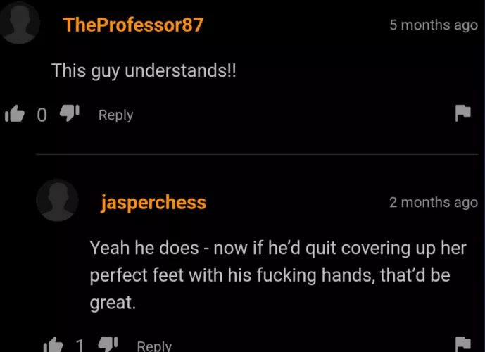 Thinking I can enjoy a video in the right way without going to comments but can't help it