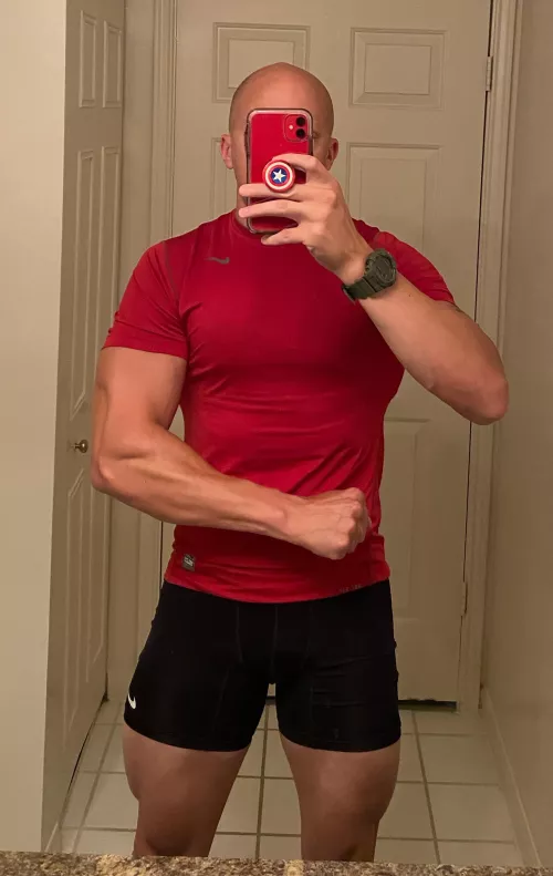 Tightest shirt to go with tightest underwear!