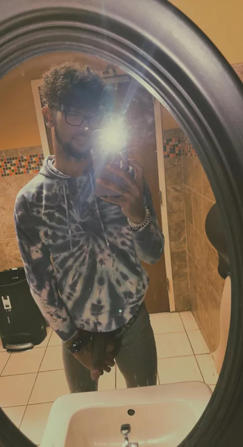 too bad no one walked in 😈