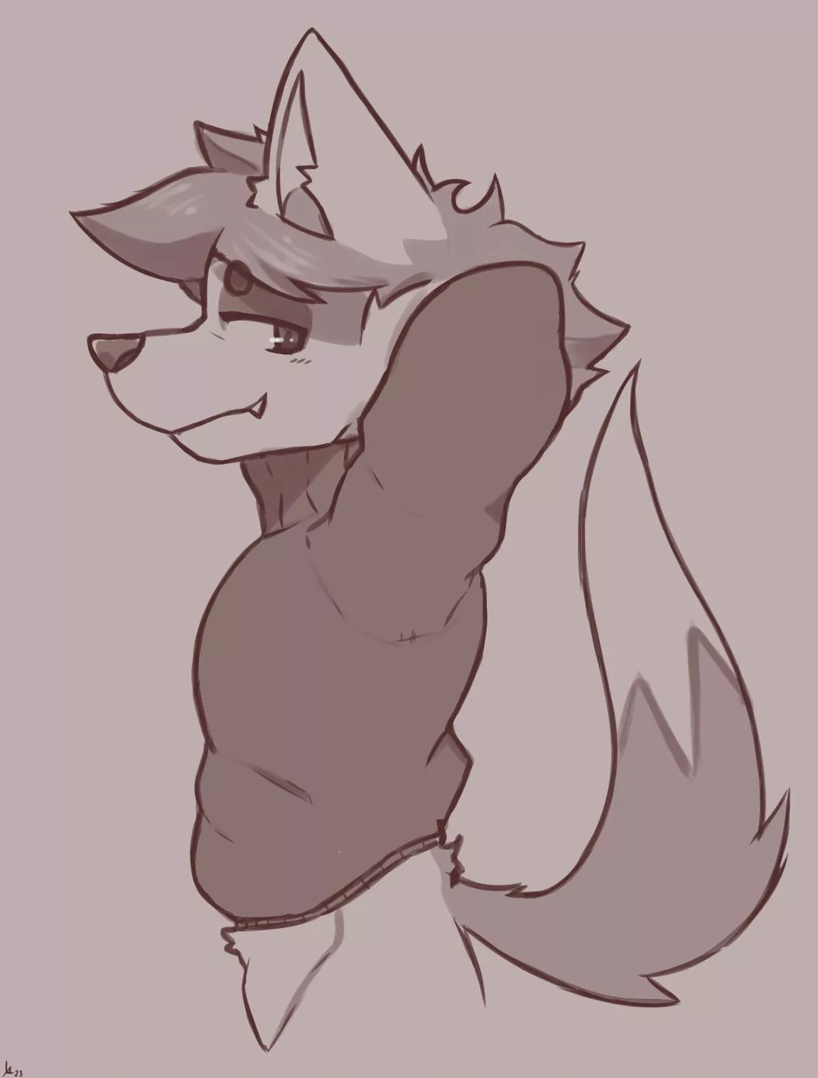 tried out a new brush, i think i like it!