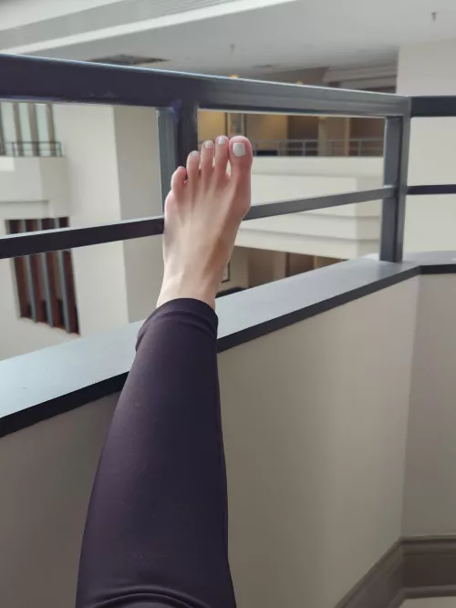 will you suck my toes while I play with myself?