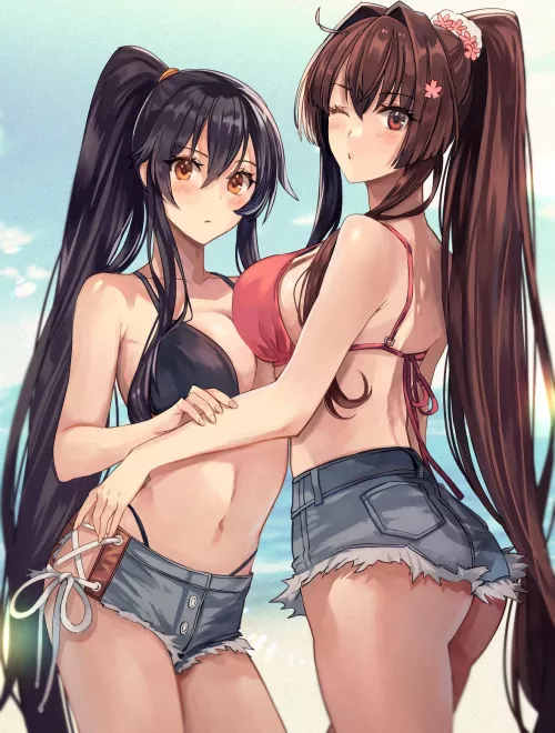 Yamato and Yahagi [Kancolle]