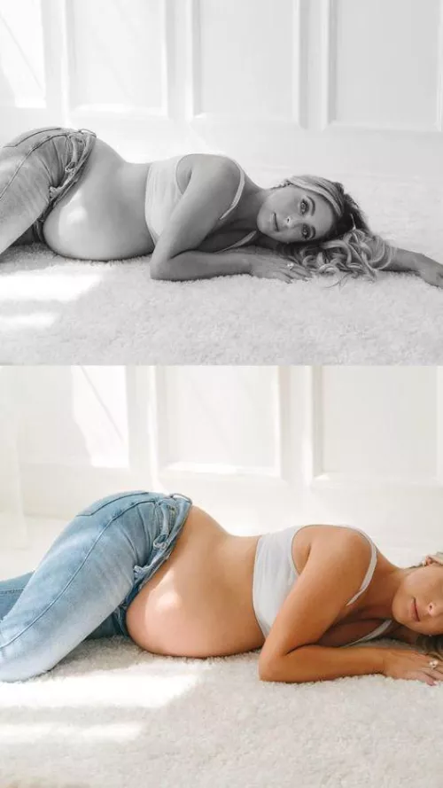 You love this preggo belly