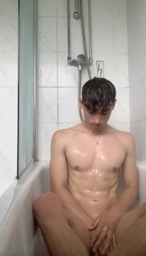 Your bro in the tub.