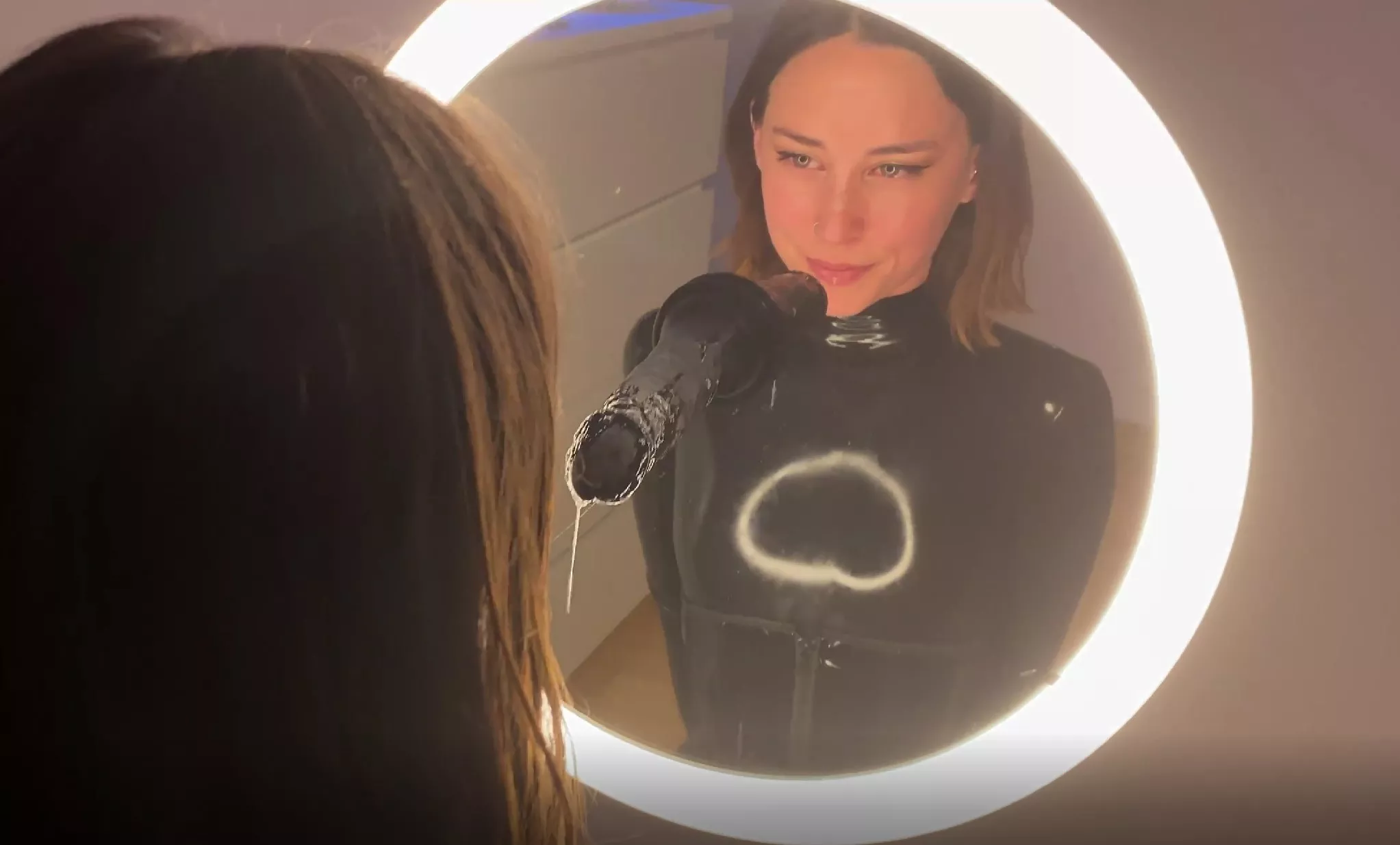 A look o[F] pride during throat training!