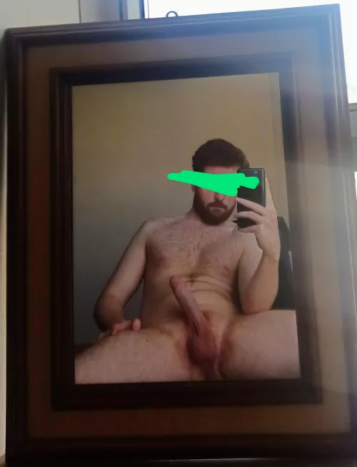 Boner + Me seeing my boner in a mirror= More boner