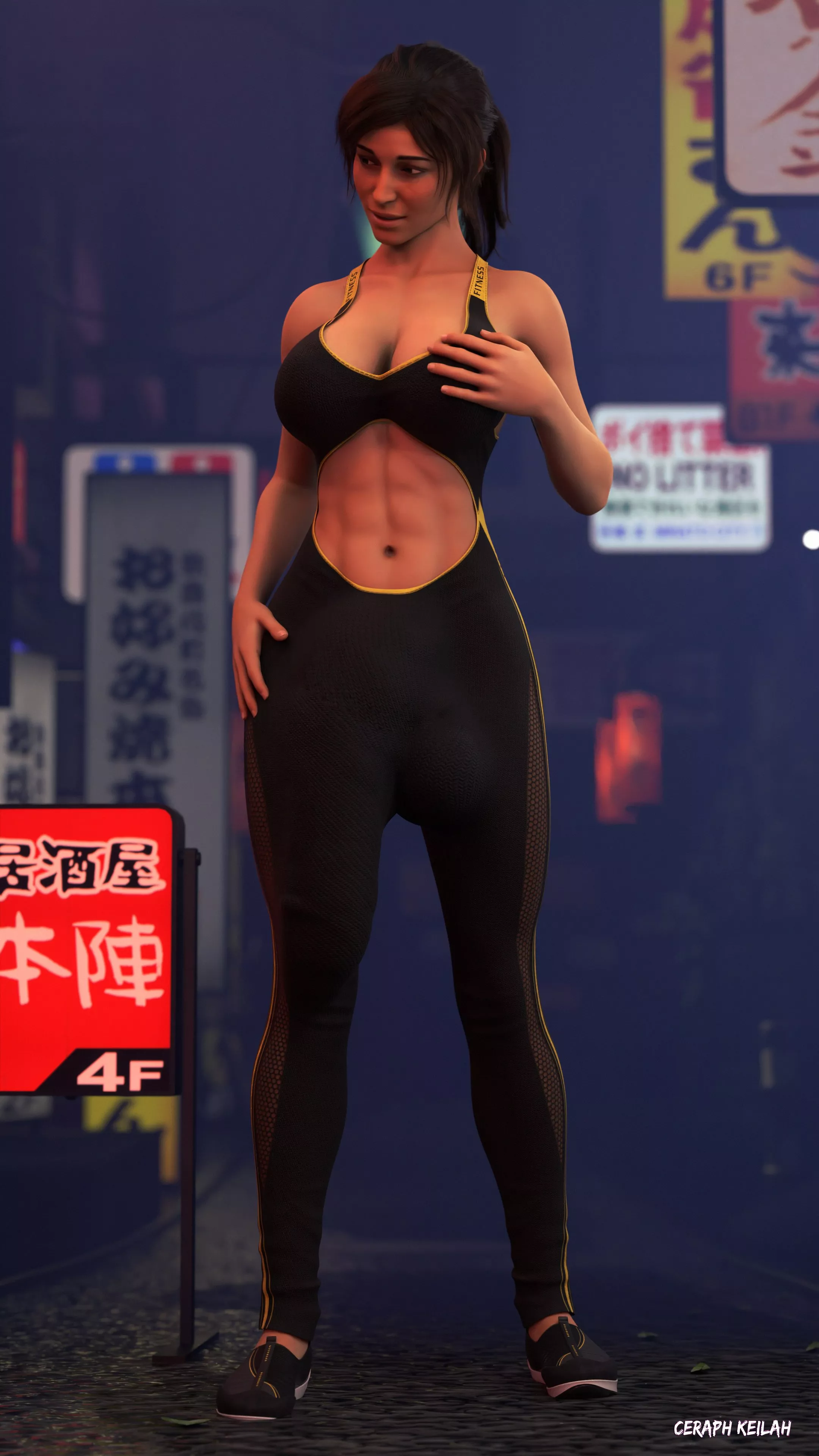 Can't hide that monster