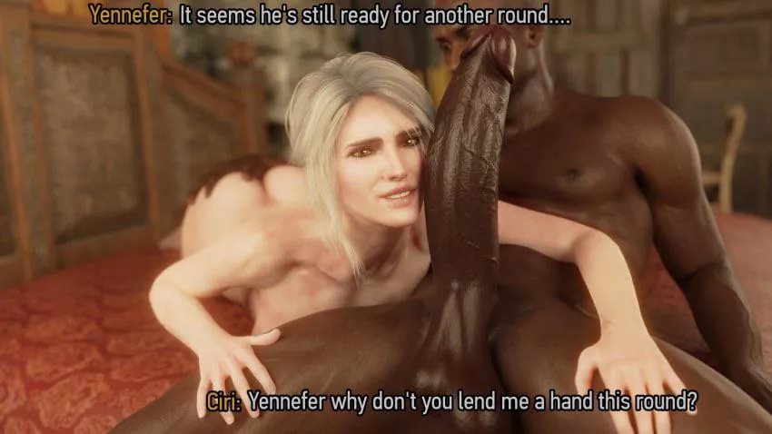 Ciri and Yennefer have never seen anything like it (Stephanie23)