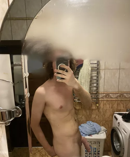 Fresh shaved soft cock for this 5 people who see this