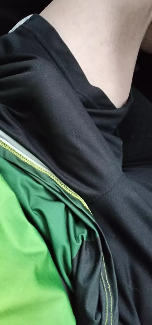 Gym shorts always give me a nice outline