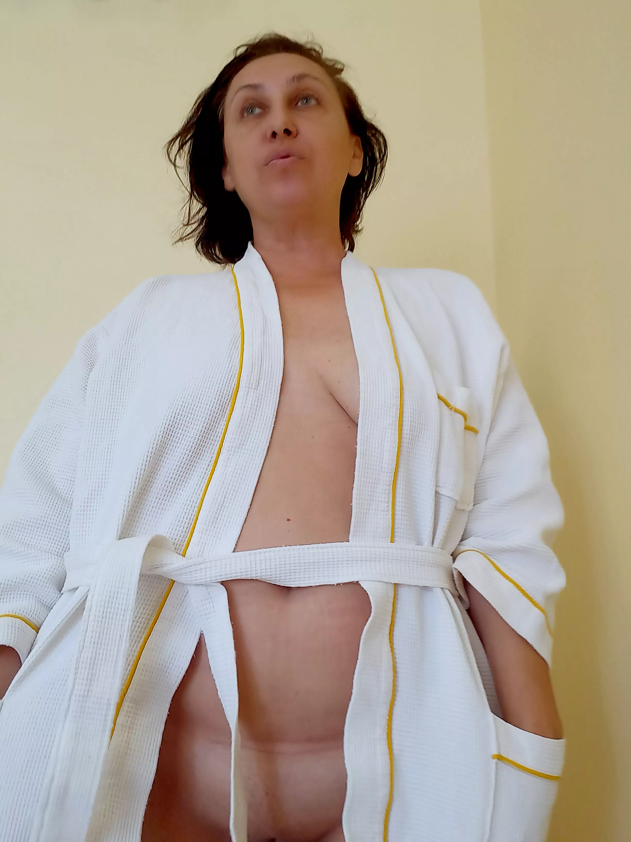 I hope you like such MILF outfit!