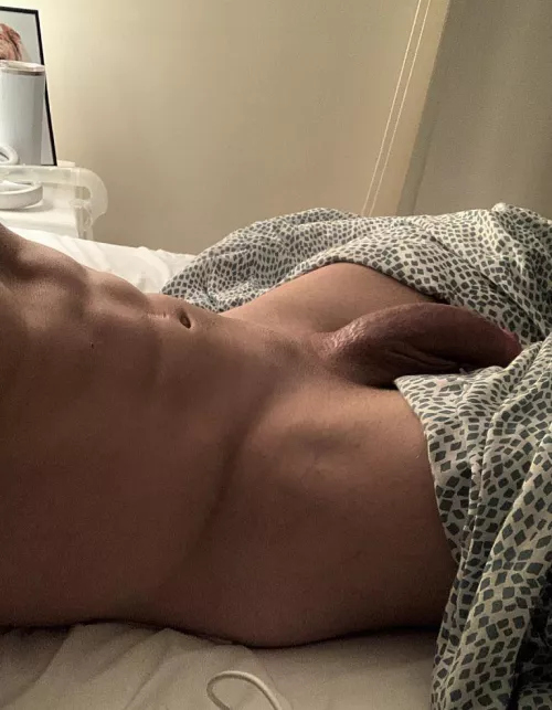 I love sleeping naked.