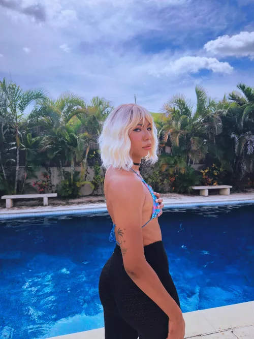 Is this candid Pool Day okay? I don’t think this is NSFW, I feel like I’m just vibing.