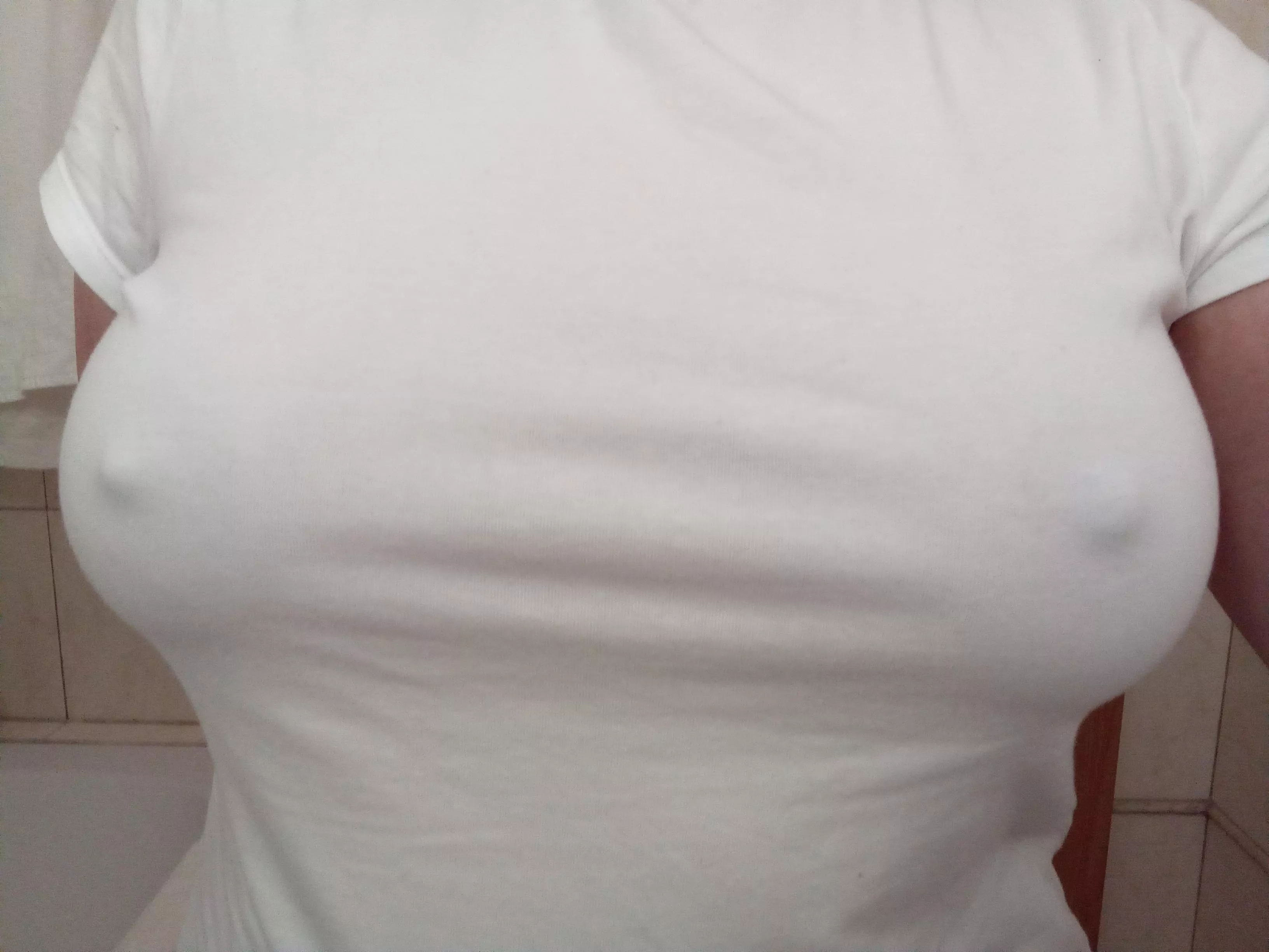 Just a plain white t day