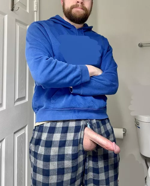 Just your average dad and his thick cock.