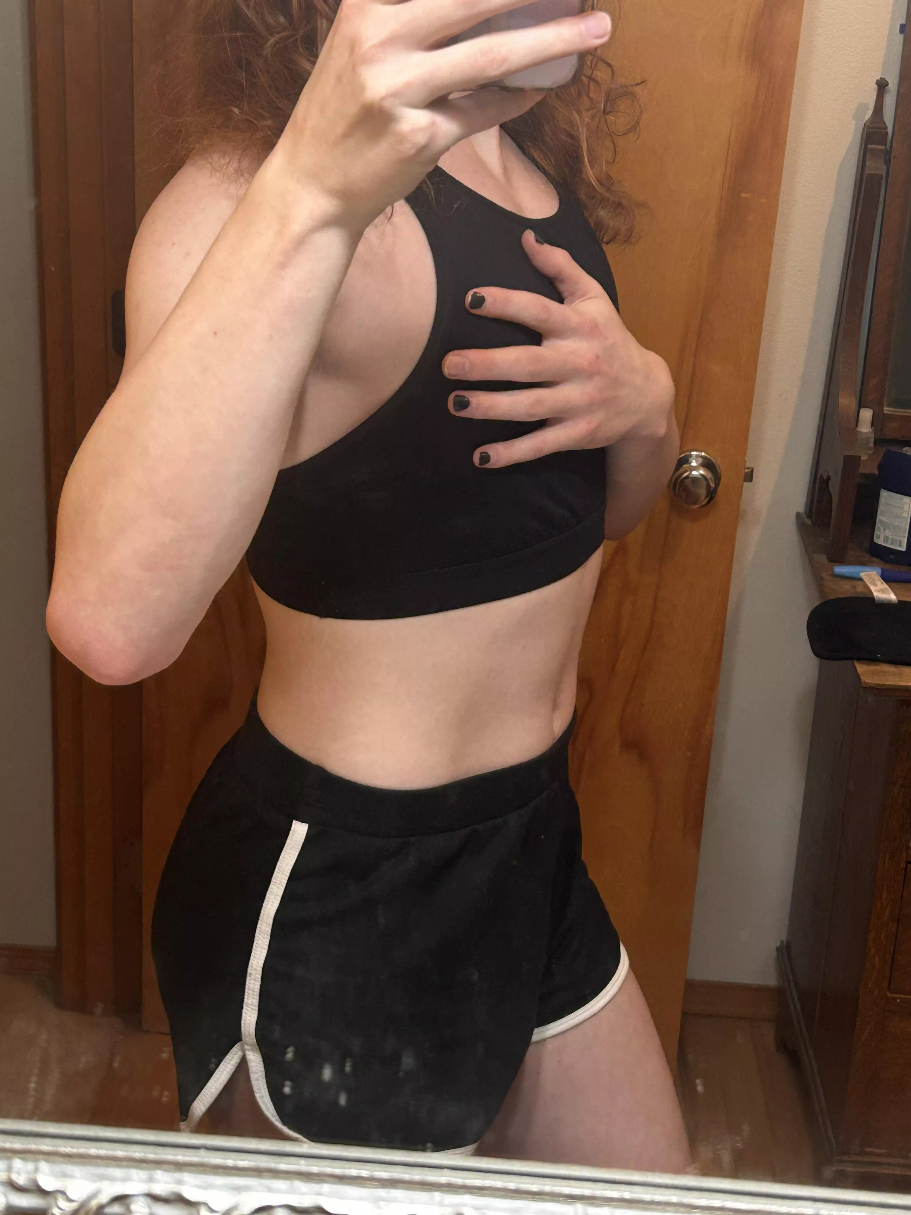 My favorite outfit for working out. What do you guys think?