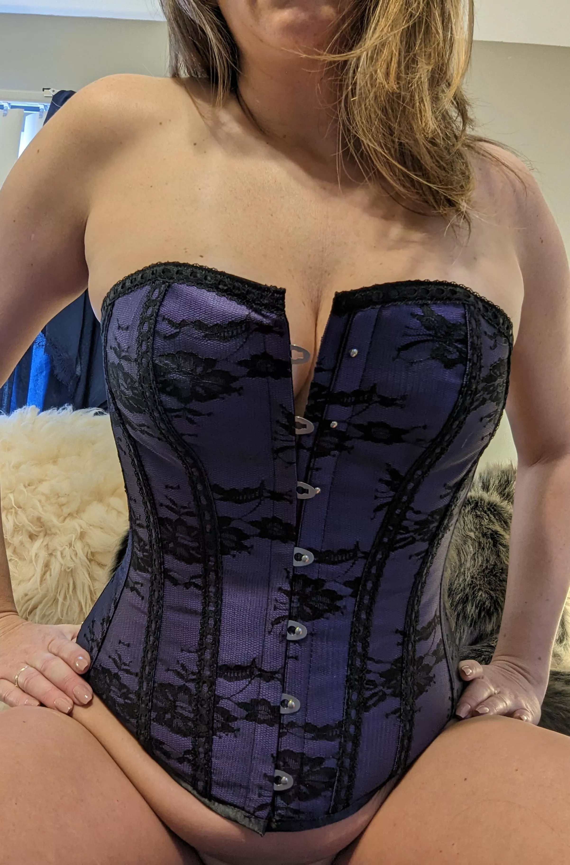 My waist is getting smaller (down a corset size!) but my tits are the same size