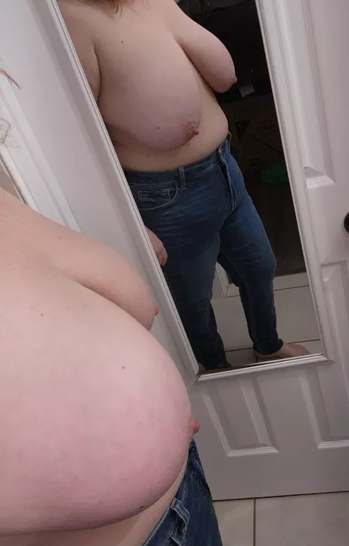 Nothing better than taking off the bra.. aside from a waiting mouth..