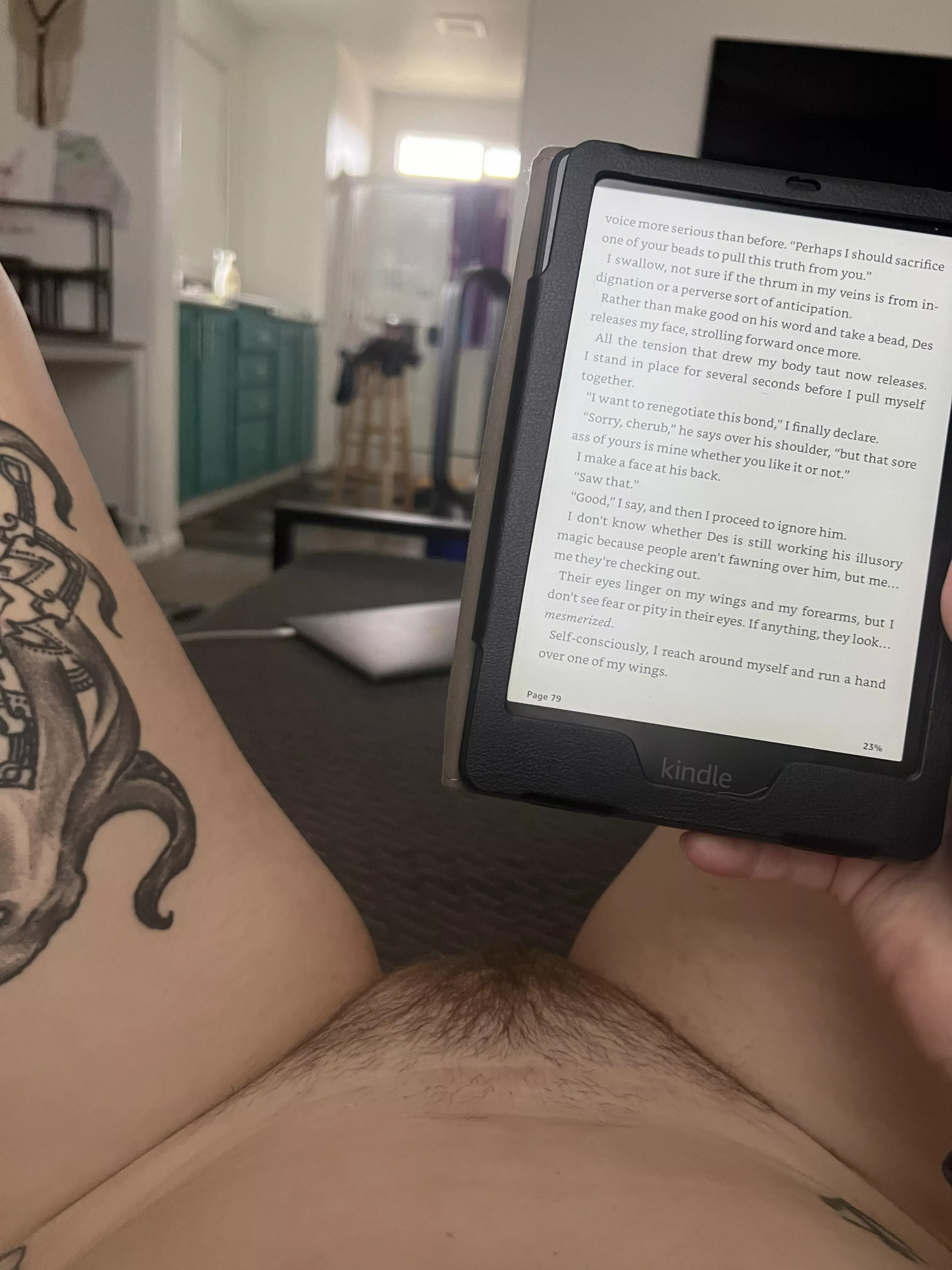 Play with me while I read