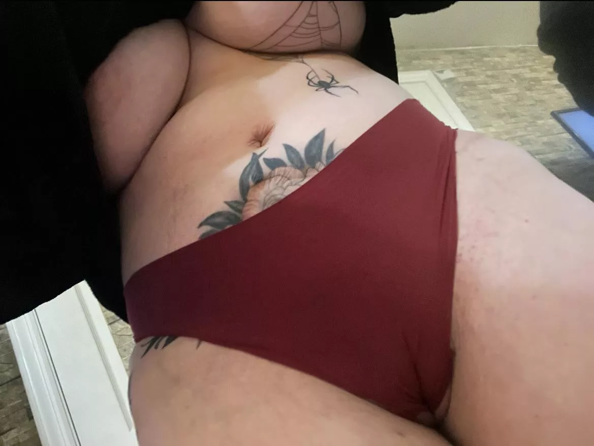 Swallowing my undies