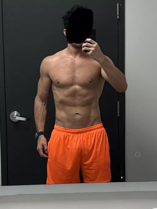 These shorts make it look like I'm packing [40]