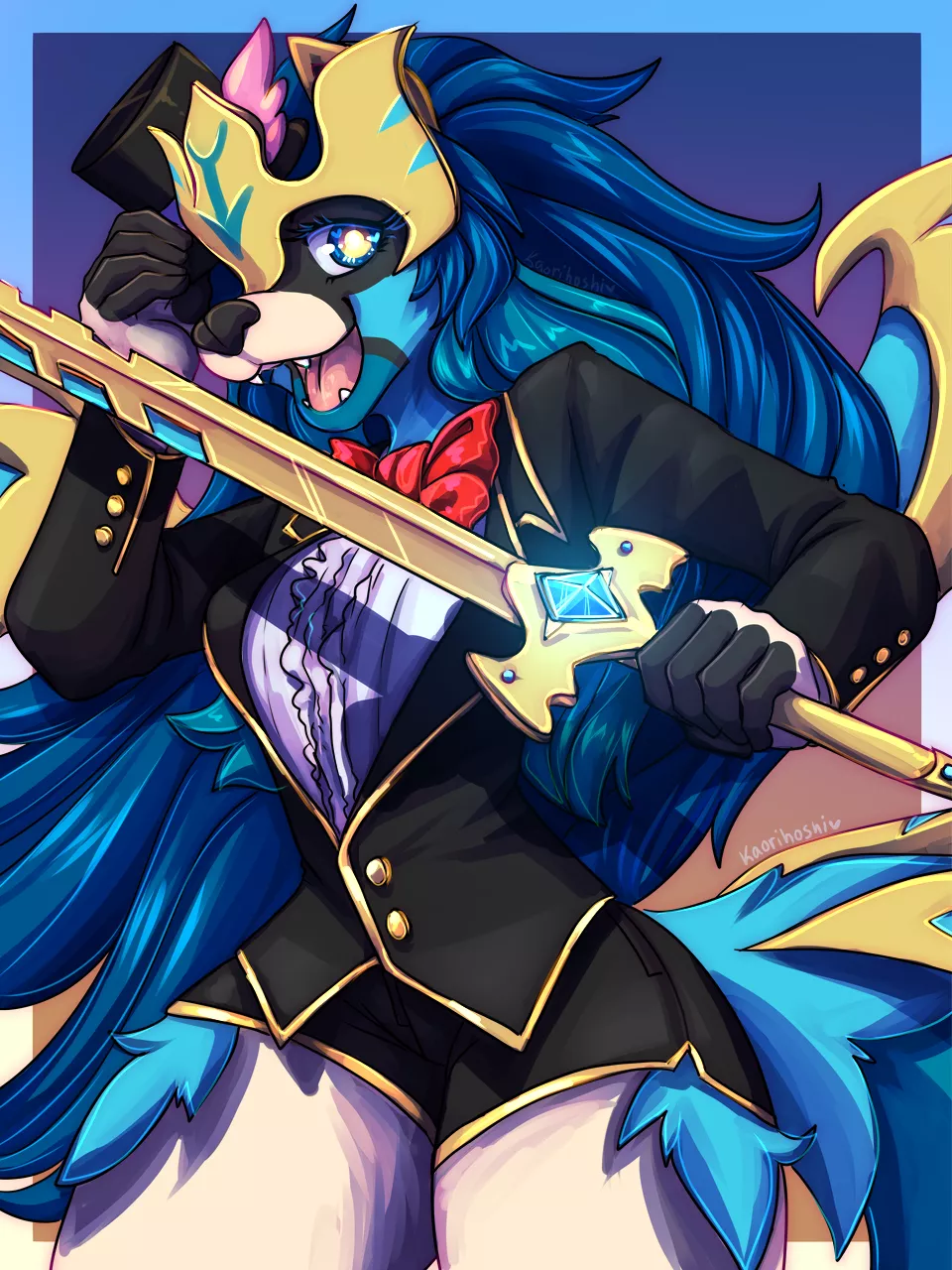 Comm for g0ldk1ng on fa! (Art by me!)