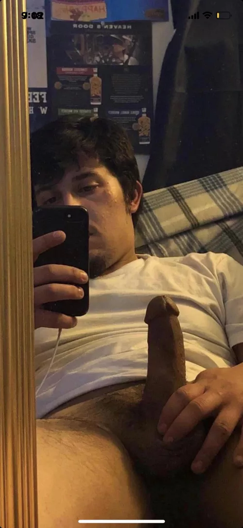 Cum swallow my straight cock