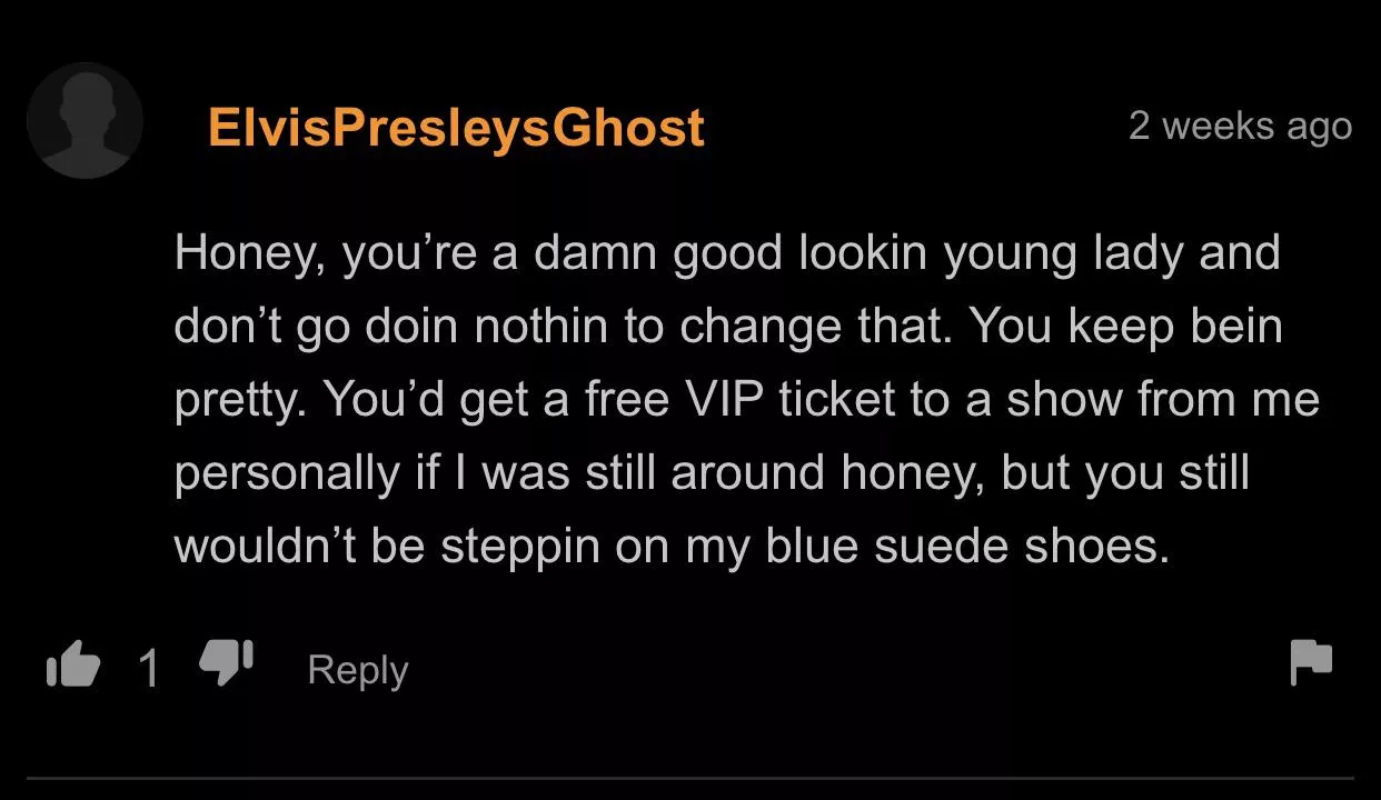 elvis is the devil in disguise