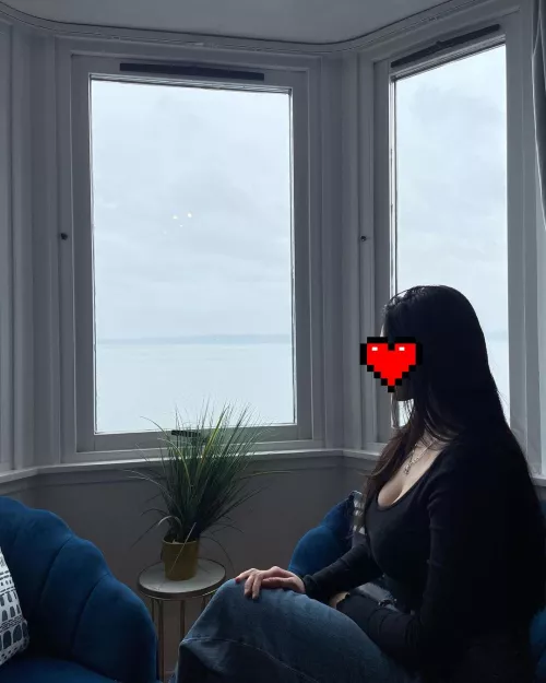 Enjoying the view? how about you cum between my tits?