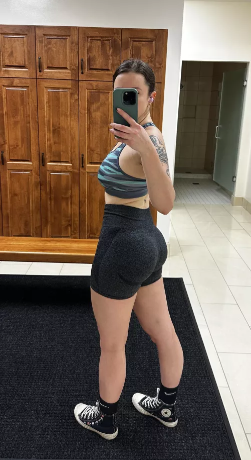 Had a killer glute workout today 🥵