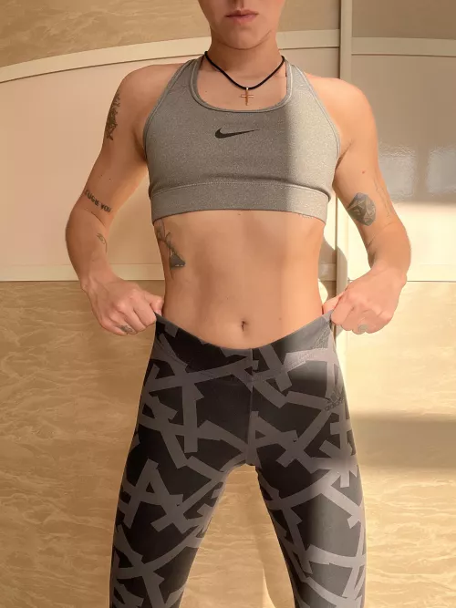 I go in for sports in the most comfortable top for me🥰