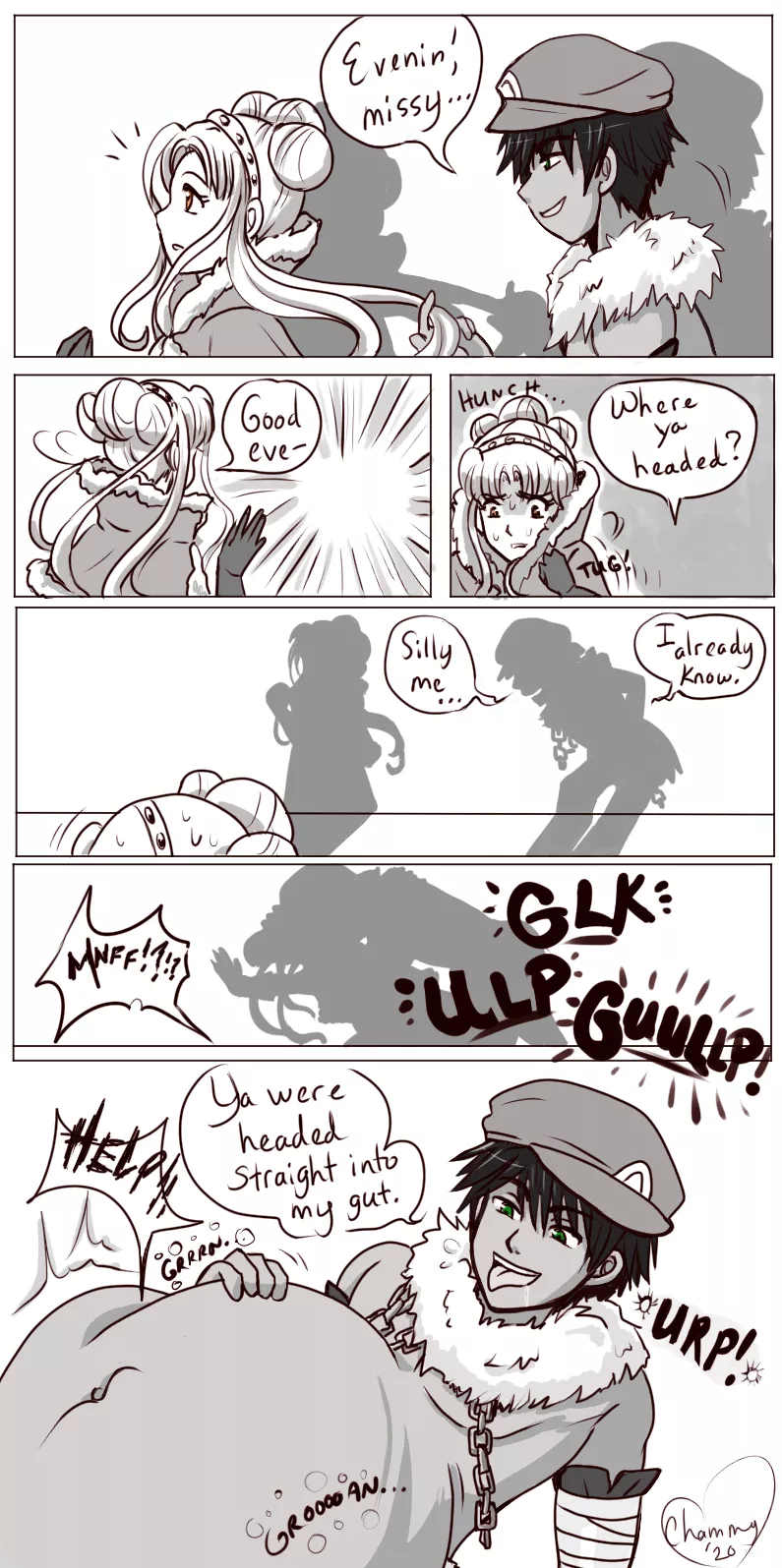 {Image} From the Shadows [Sequence] M/F (By: Chamelonette/me)