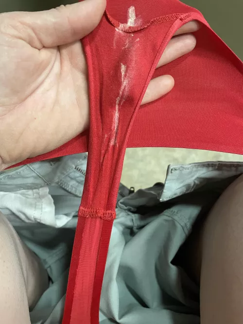 Just getting started - already smelling them through my pants 😏