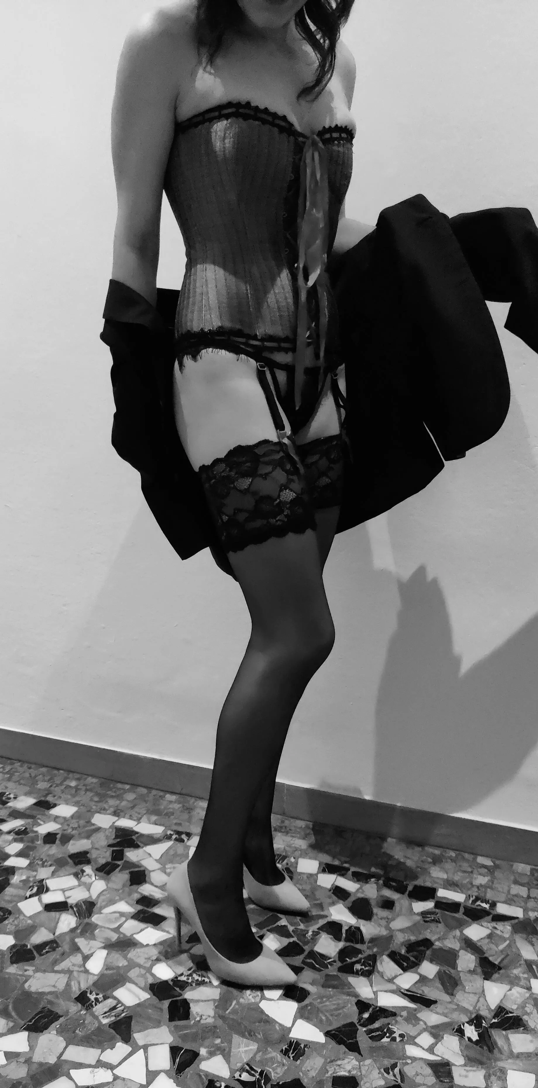 Just passing by… would you join me? 🖤🐇