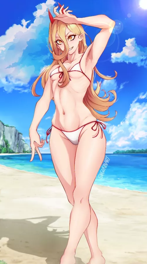 Power in bikini (By Shigokin) [Chainsaw Man]