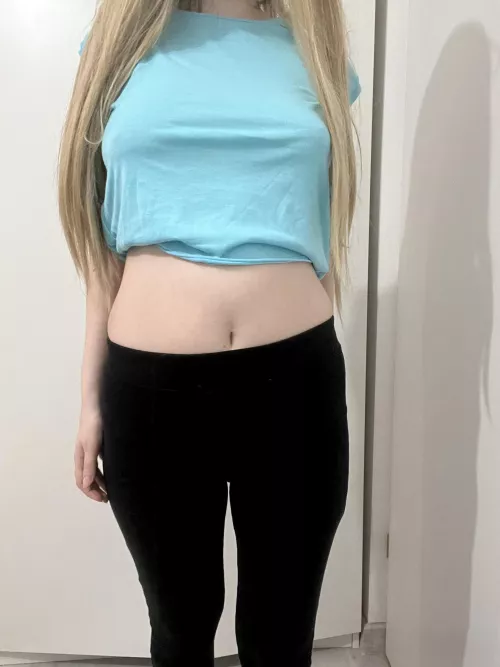 Sexy blue top