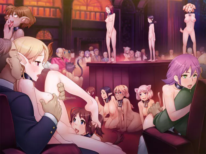 Slave market auction