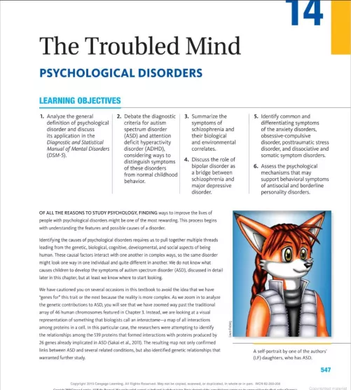 So I discovered this for some strange reason depicting autism