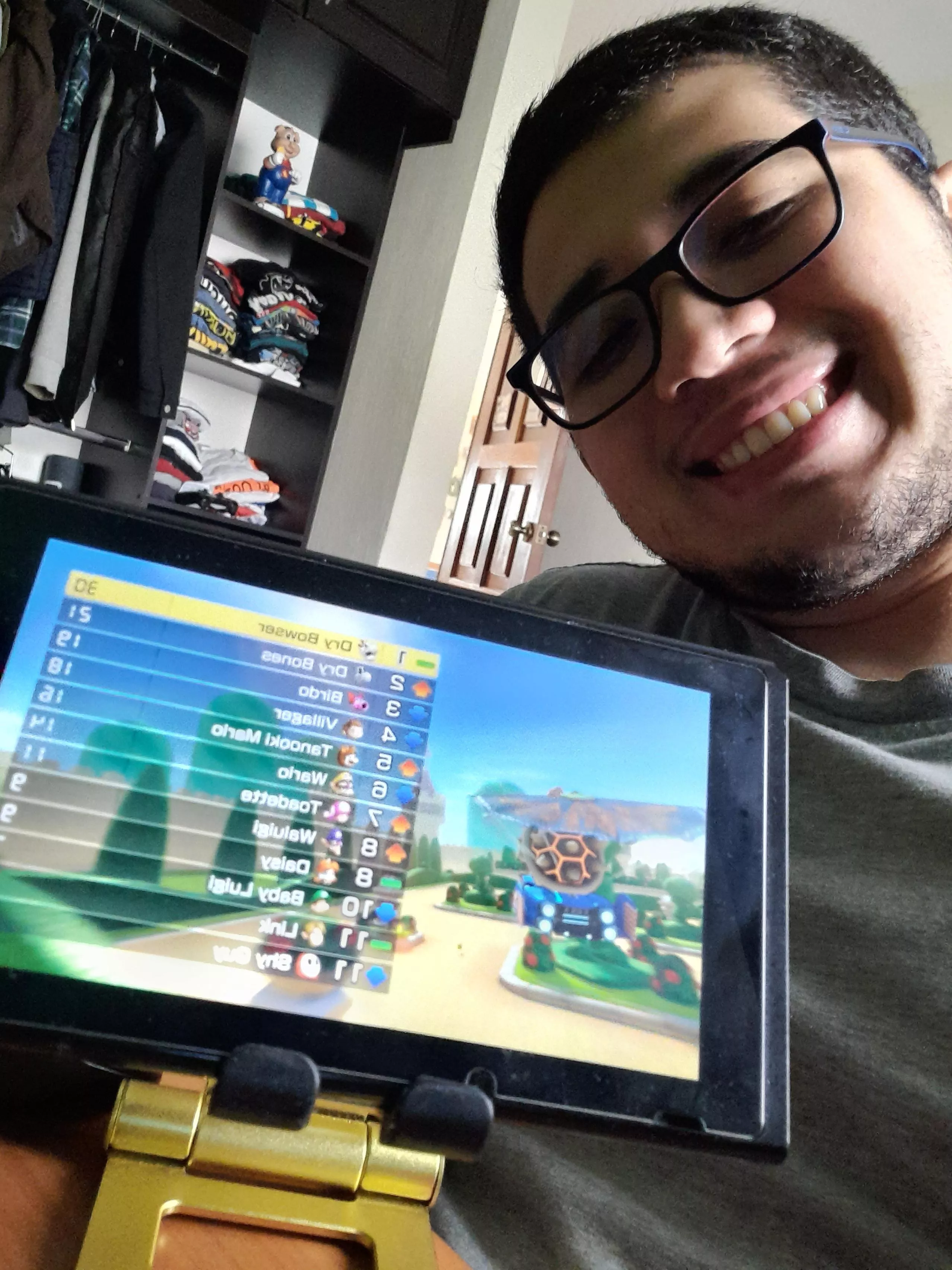 Some Mario Kart in the morning feels good!