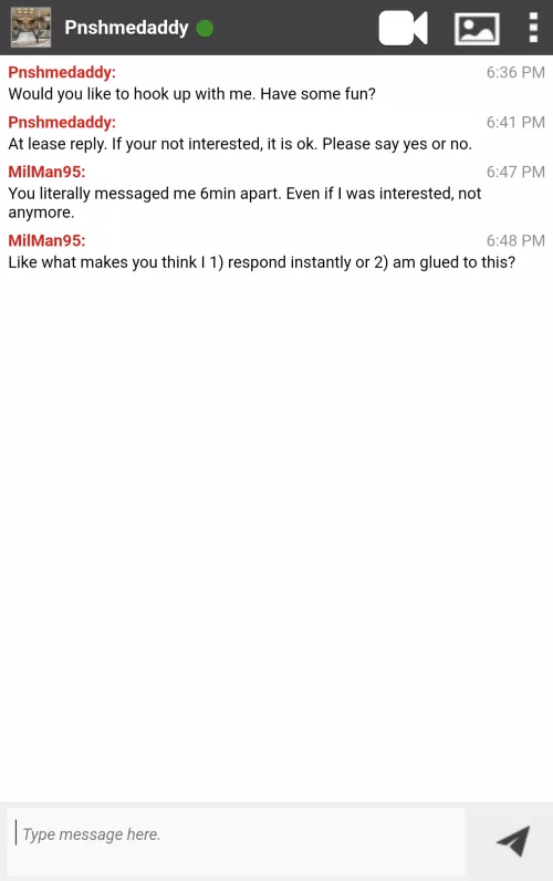 Some of y'all need to chill... Ain't nobody got time to be on it 24/7. 😤