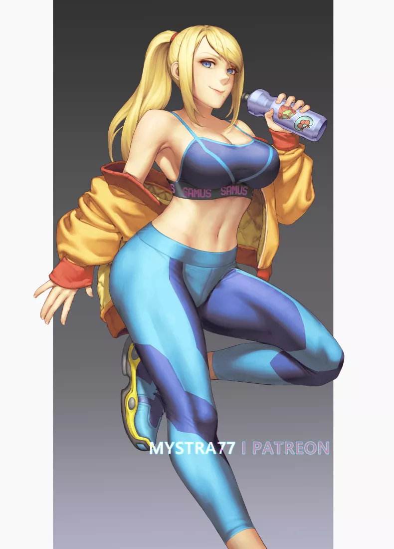 Sporty Samus [Artist: Mystra77]
