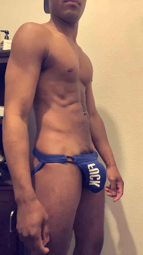 This jockstrap is a little too small